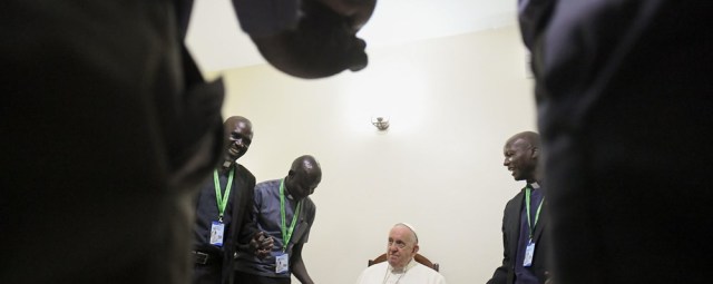 Pope to meet war victims, raise plight of women in South Sudan