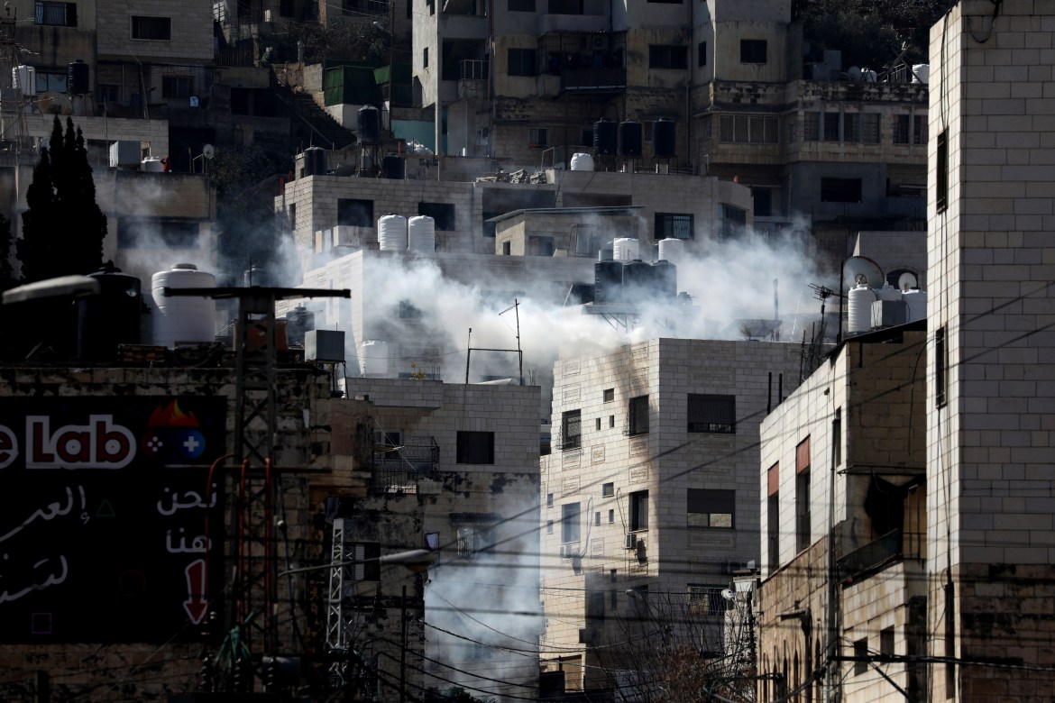 Israeli raid in Nablus