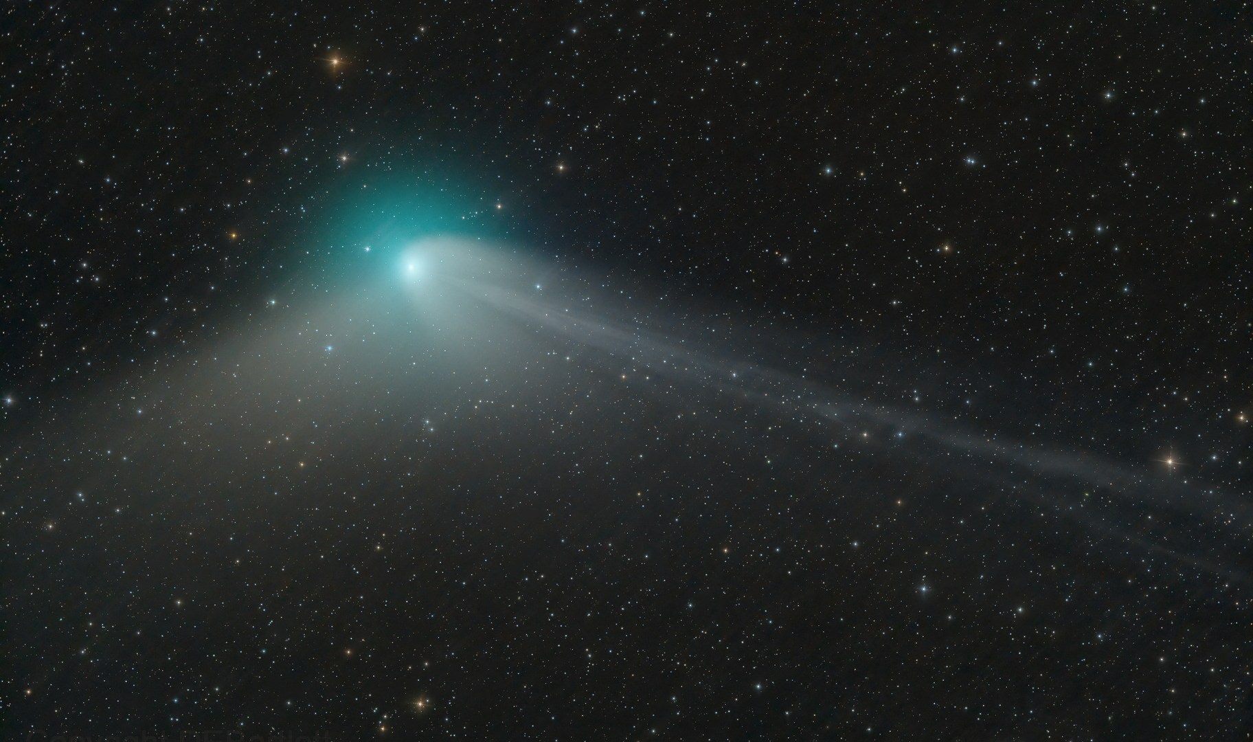 Комета Понса Брукса. Комета Понса Брукса 2024. Комета Понса Брукса диаметр.