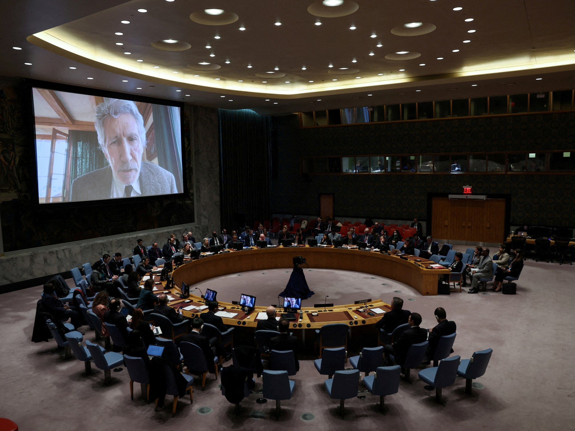 L’Ukraine critique Roger Waters pour son discours au Conseil de sécurité de l’ONU |  Guerre russo-ukrainienne