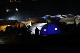 Residents in Idlib are camping out in tented shelters, too afraid to go home