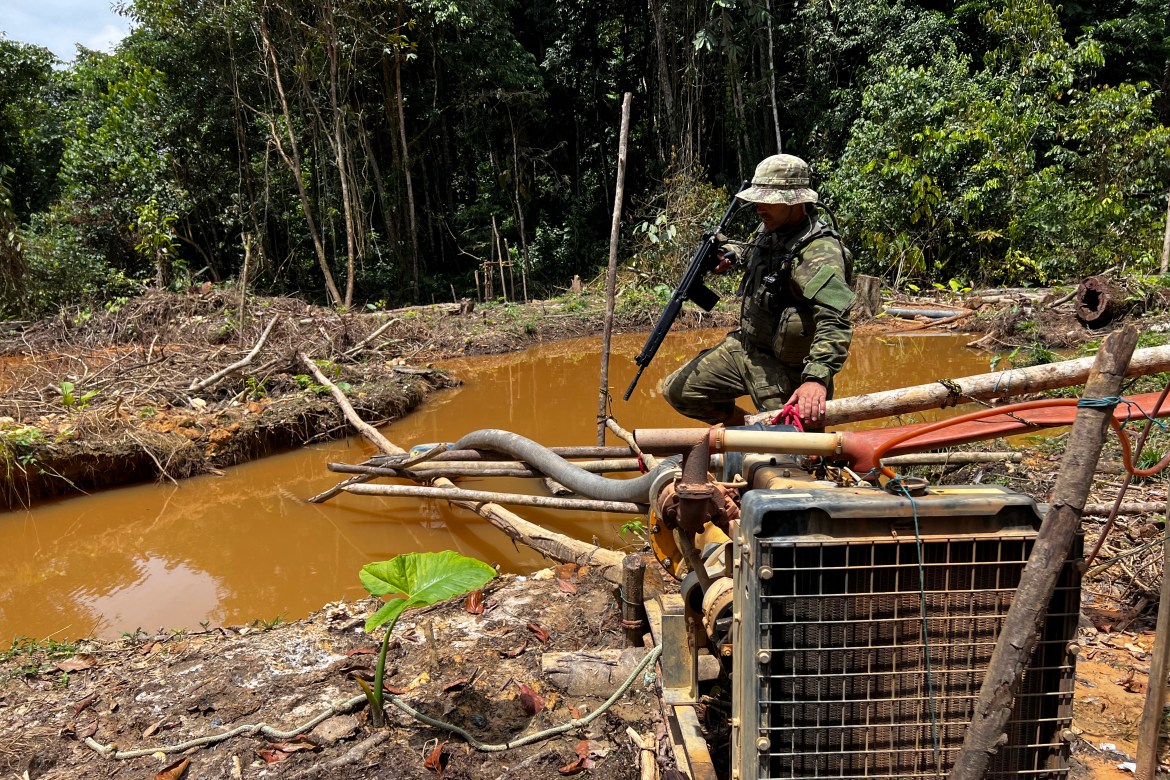 Brazil moves on illegal mines in Indigenous Yanomami territory