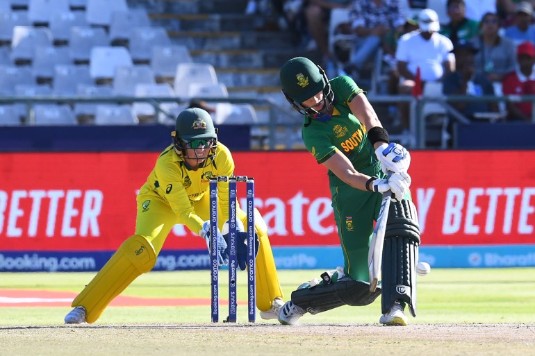 Pertandingan kriket Piala Dunia T20 Wanita antara Afrika Selatan dan Australia