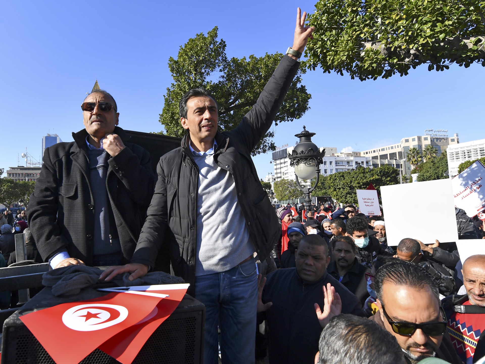 Tunisia menangkap tokoh oposisi utama saat penumpasan meningkat |  Berita