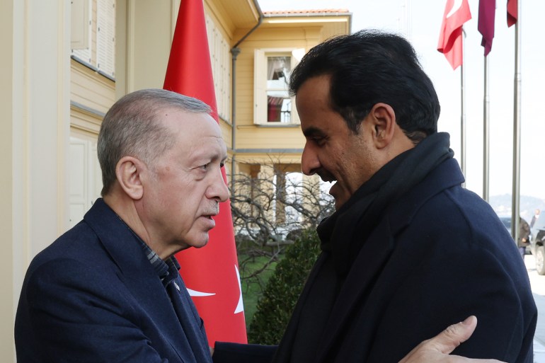Erdogan and Sheikh Tamim