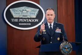 Pentagon Press Secretary Patrick Ryder says the balloon does not pose a &#39;military or physical threat&#39; to civilians [File: Andrew Harnik/AP Photo]
