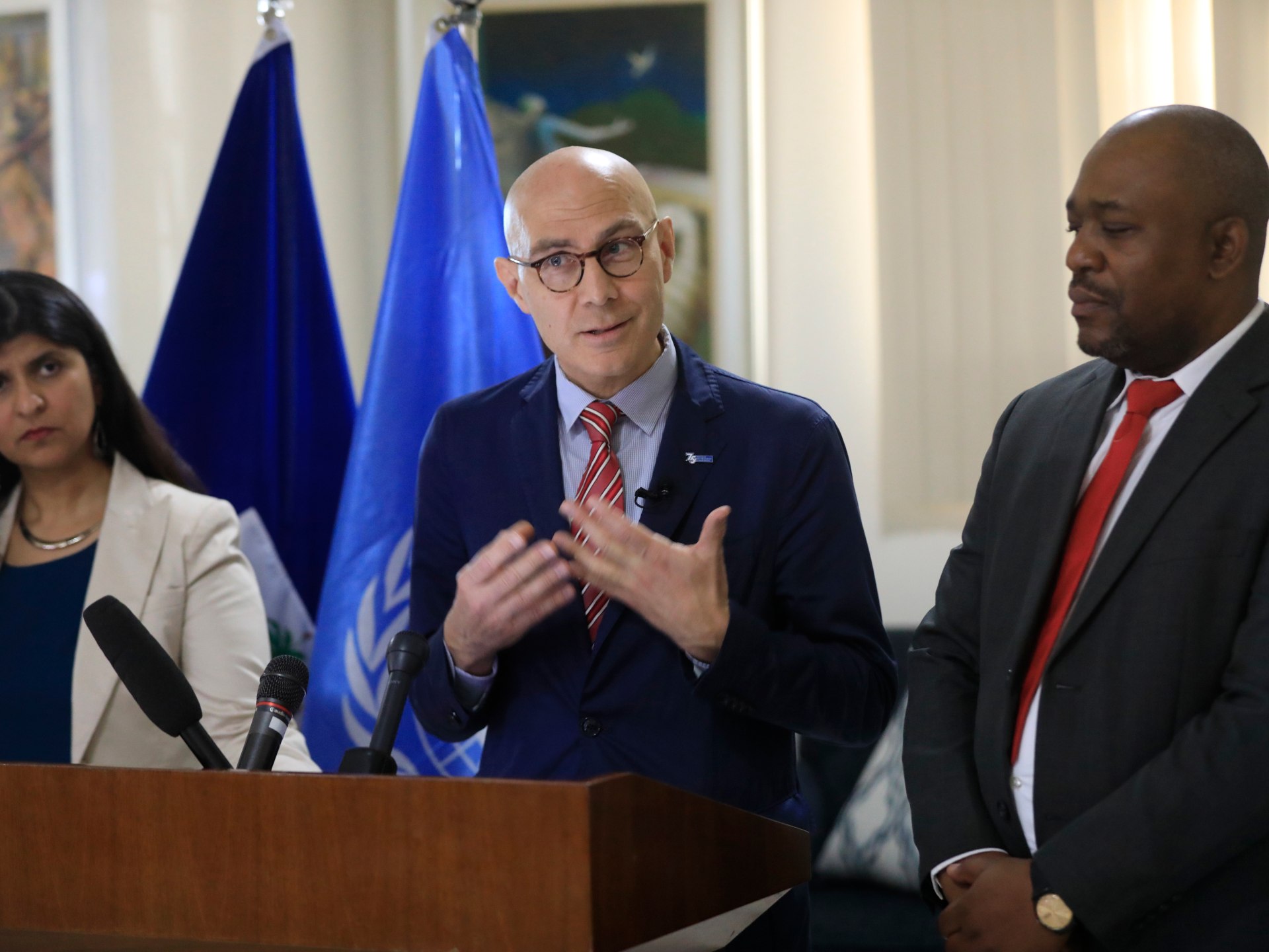 Le chef des droits de l’homme de l’ONU appelle les puissances internationales à aider Haïti |  Nouvelles du gouvernement