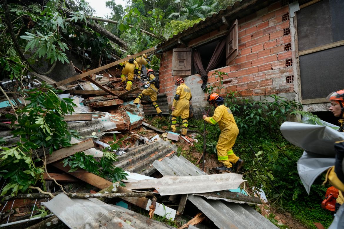 Deadly floods and landslides in Brazil