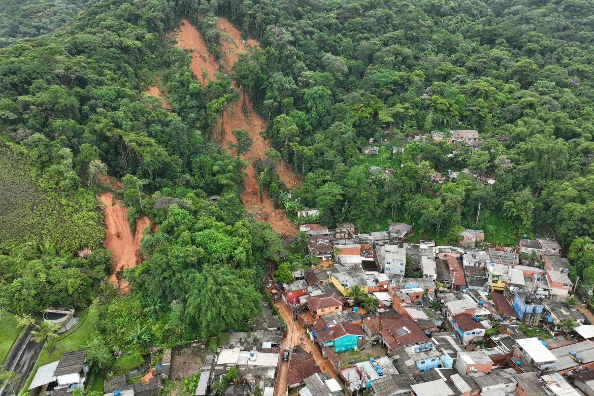 Deadly floods and landslides in Brazil