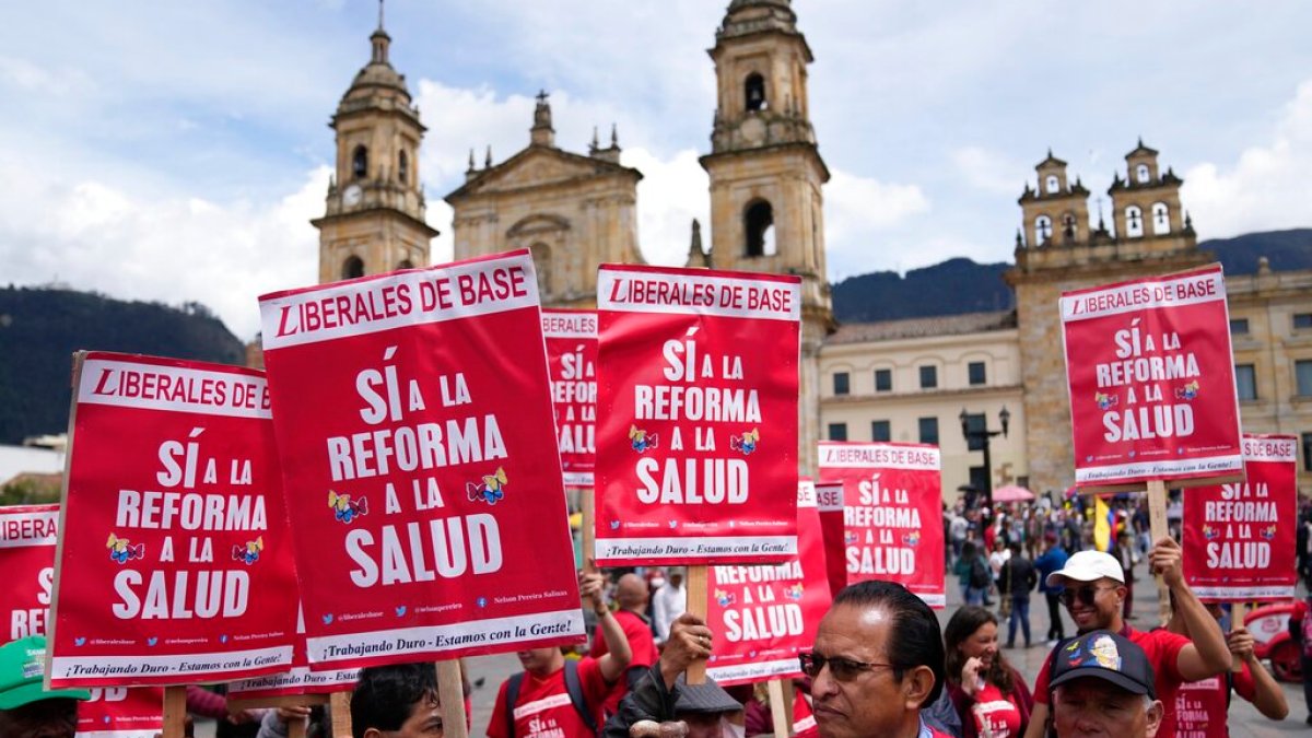 Kolombia turun ke jalan mendukung reformasi kesehatan |  Berita Kesehatan