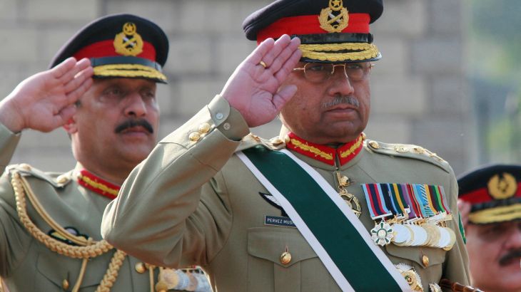 Pakistan's General Pervez Musharraf.