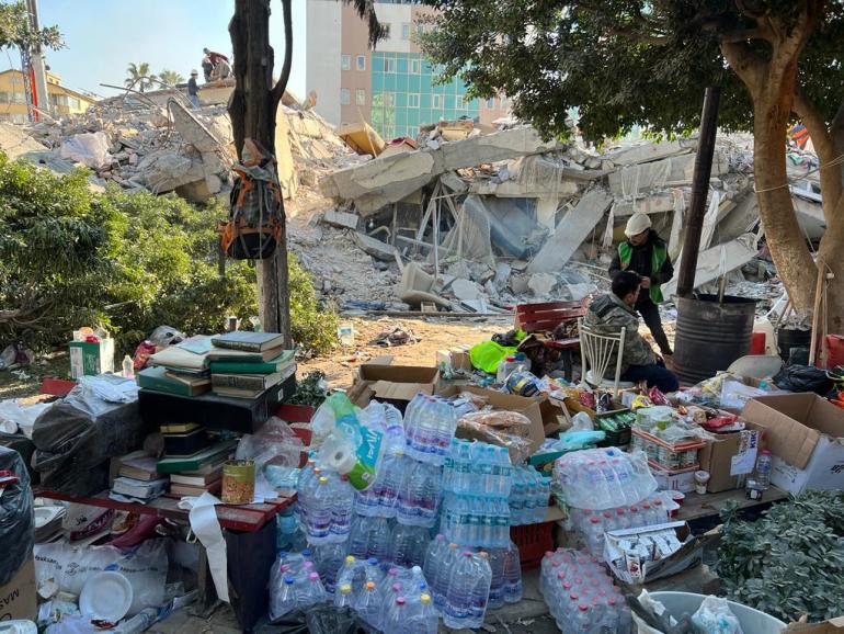 The aftermath of the devastating earthquakes in Iskenderun, Turkey
