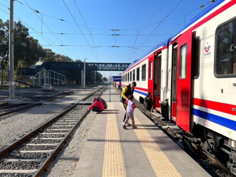 More than 1,000 survivors are now living in train carriages at Osmaniye railway station [Patrick Keddie/Al Jazeera]