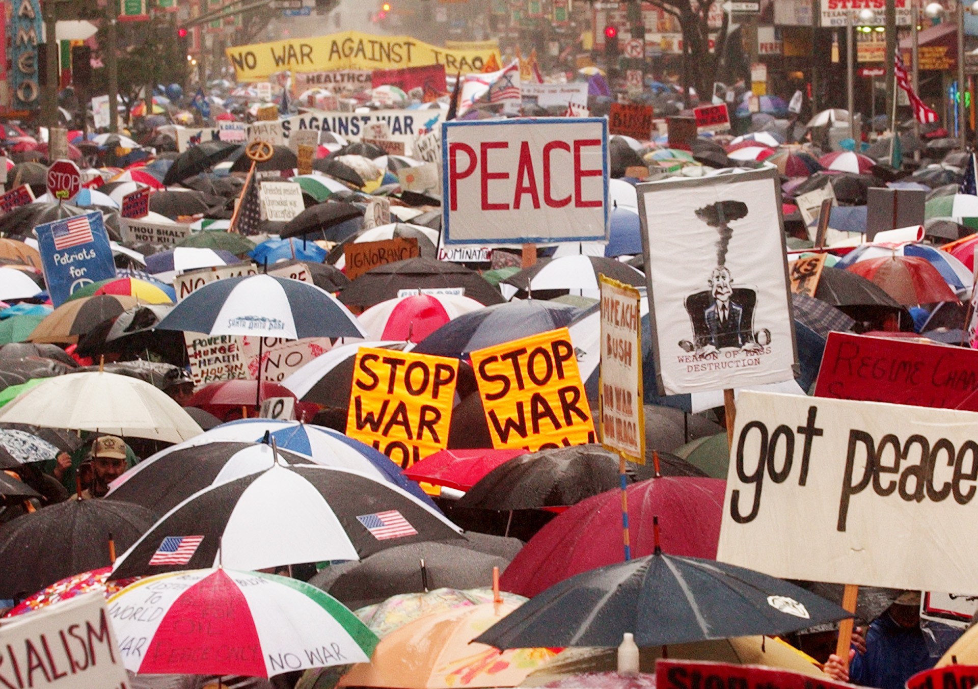 Photos: The millions who protested against the invasion of Iraq