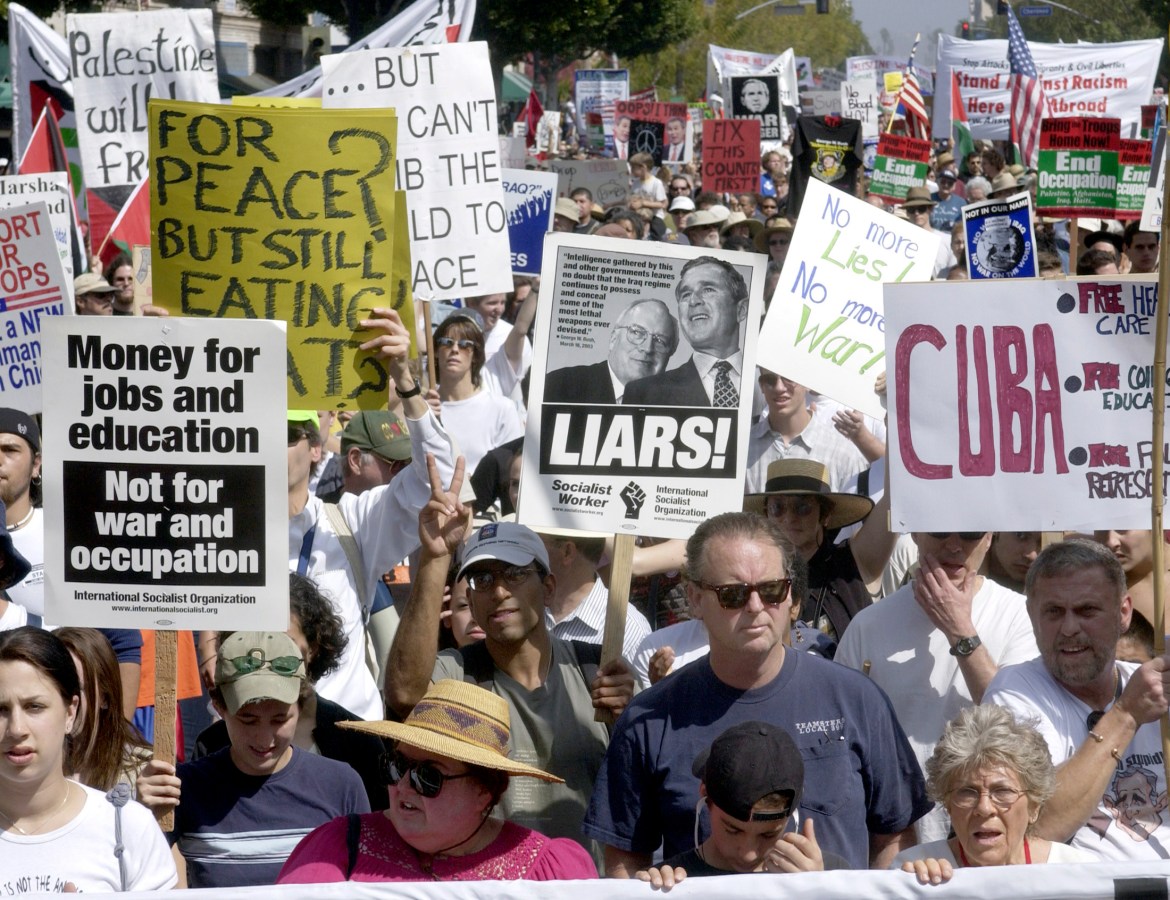 Anti-war protest invasion of Iraq 2003