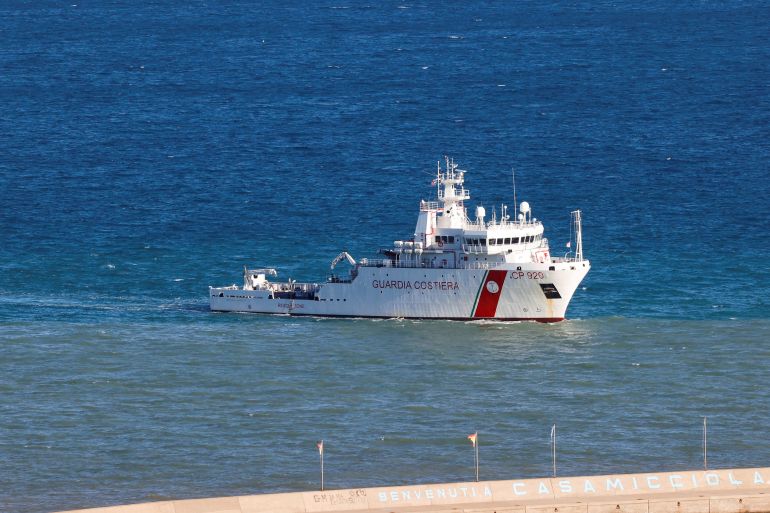 Italian Coast Guard vessel