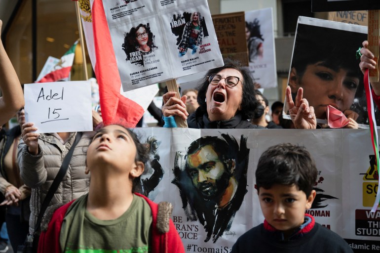 Bagian gusar gerakan protes Iran-Amerika |  Berita Protes