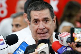 Former Paraguayan President Horacio Cartes is under investigation following US allegations of corruption [File: Cesar Olmedo/Reuters]