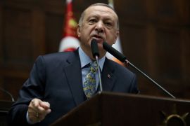 Turkish President Erdogan speaks