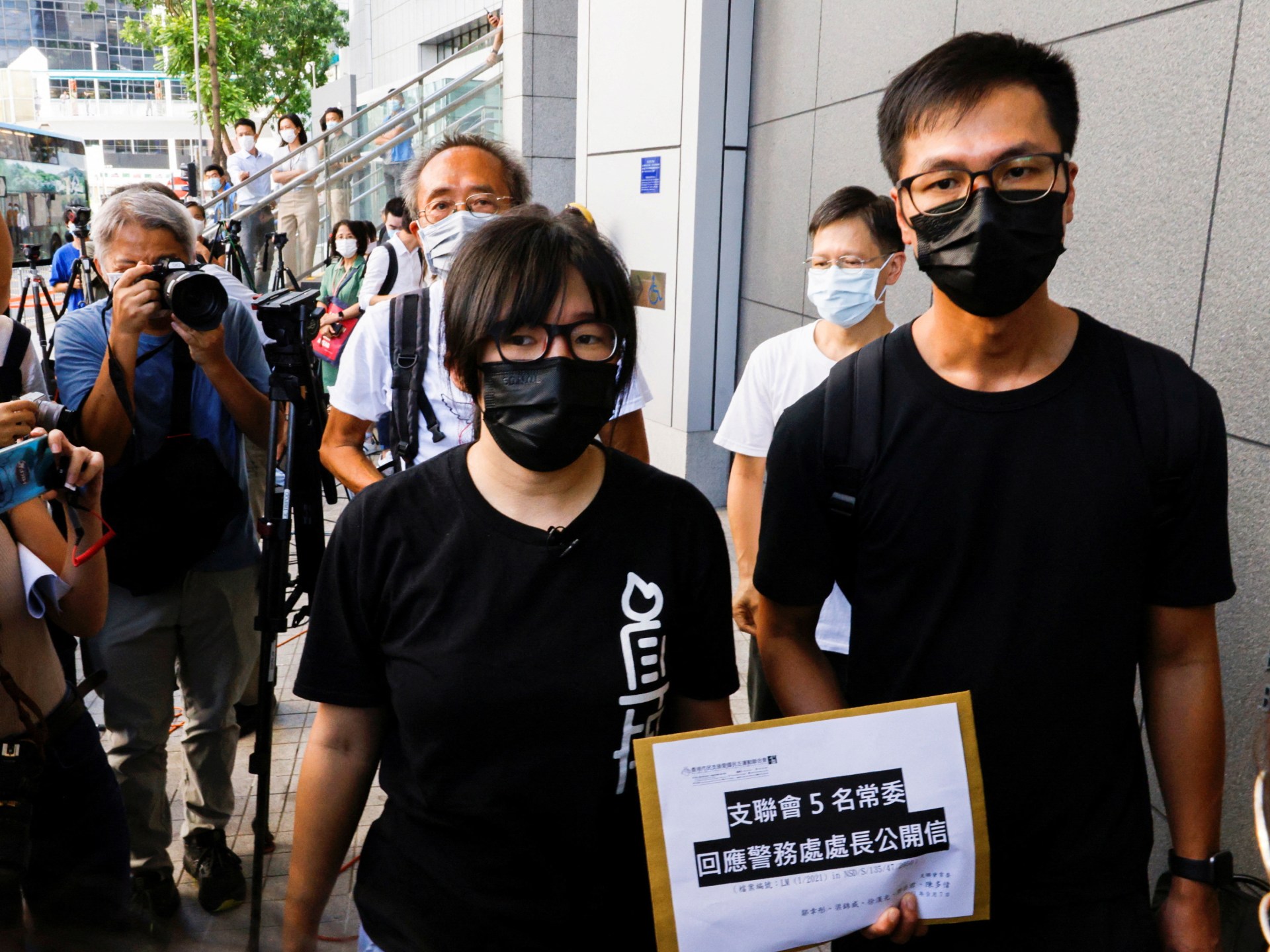 Hong Kong court convicts 3 members of 1989 Tiananmen vigil group