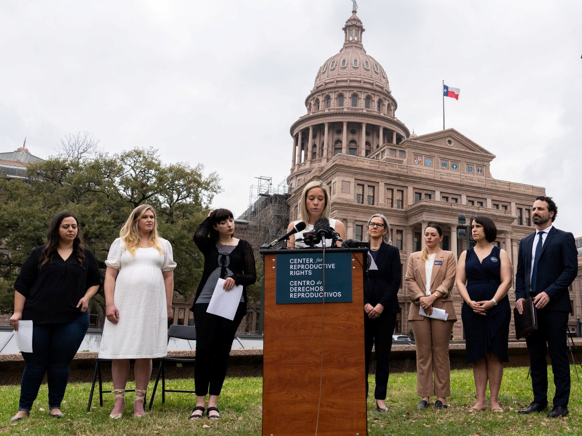 US vp voices help for Texas abortion lawsuit | Well being Information