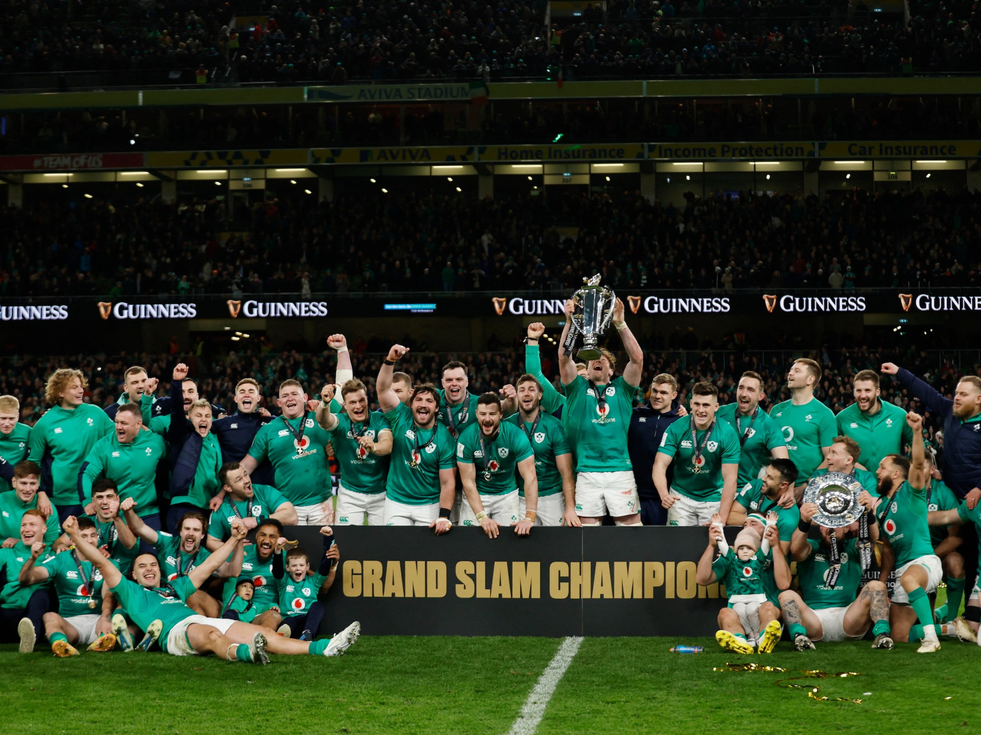 Eire win Six Nations and first Grand Slam in Dublin Rugby Information