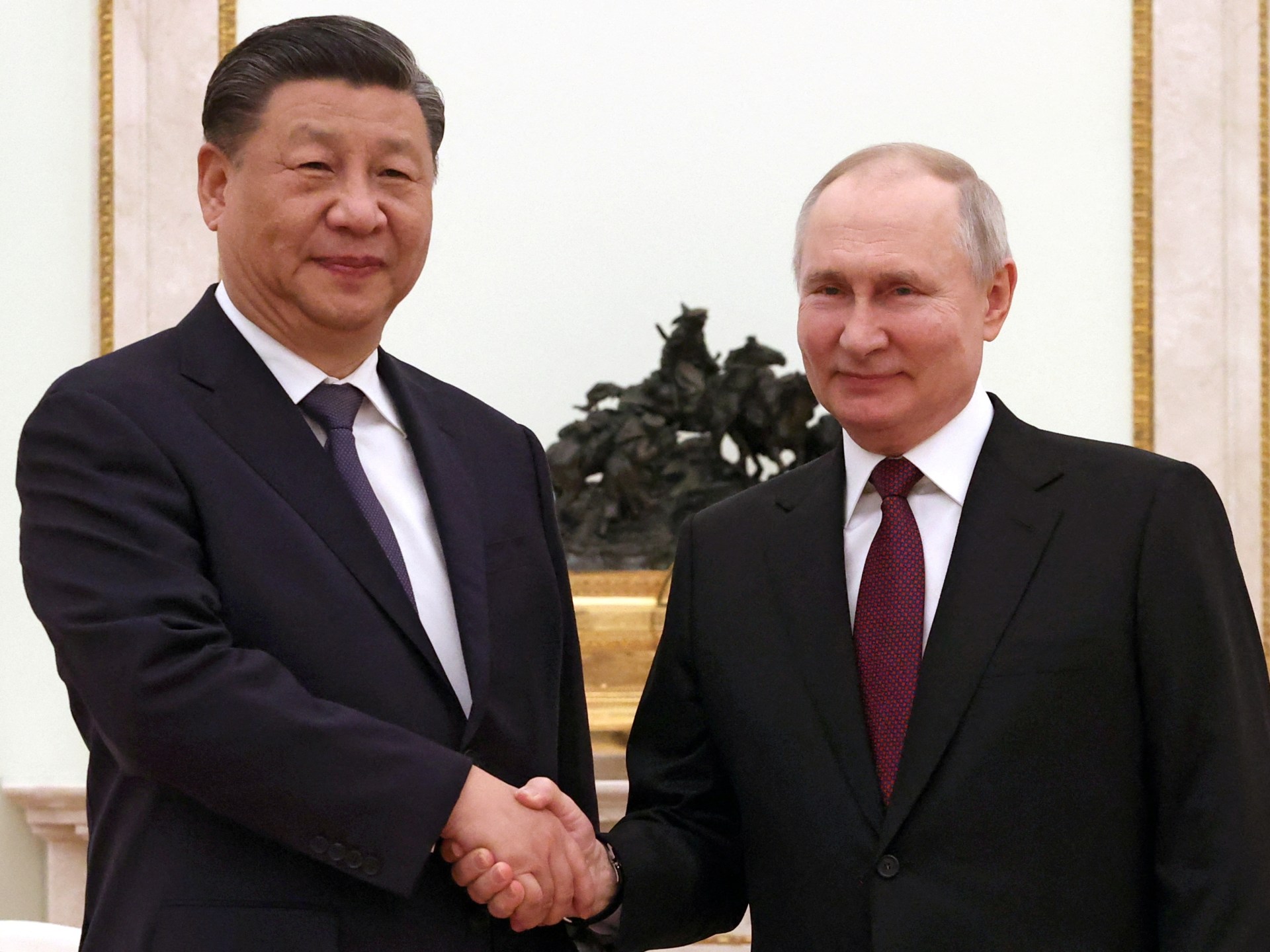 普京表示准备在习近平会谈中讨论中国对乌克兰的计划
