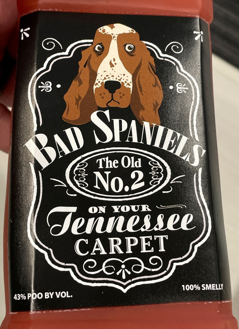 The dog toy at dispute in the case shares the likeness of the famous Jack Daniel's whiskey bottle