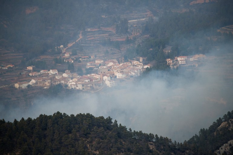 Primer gran incendio del año en España en la Comunidad Valenciana |  noticias