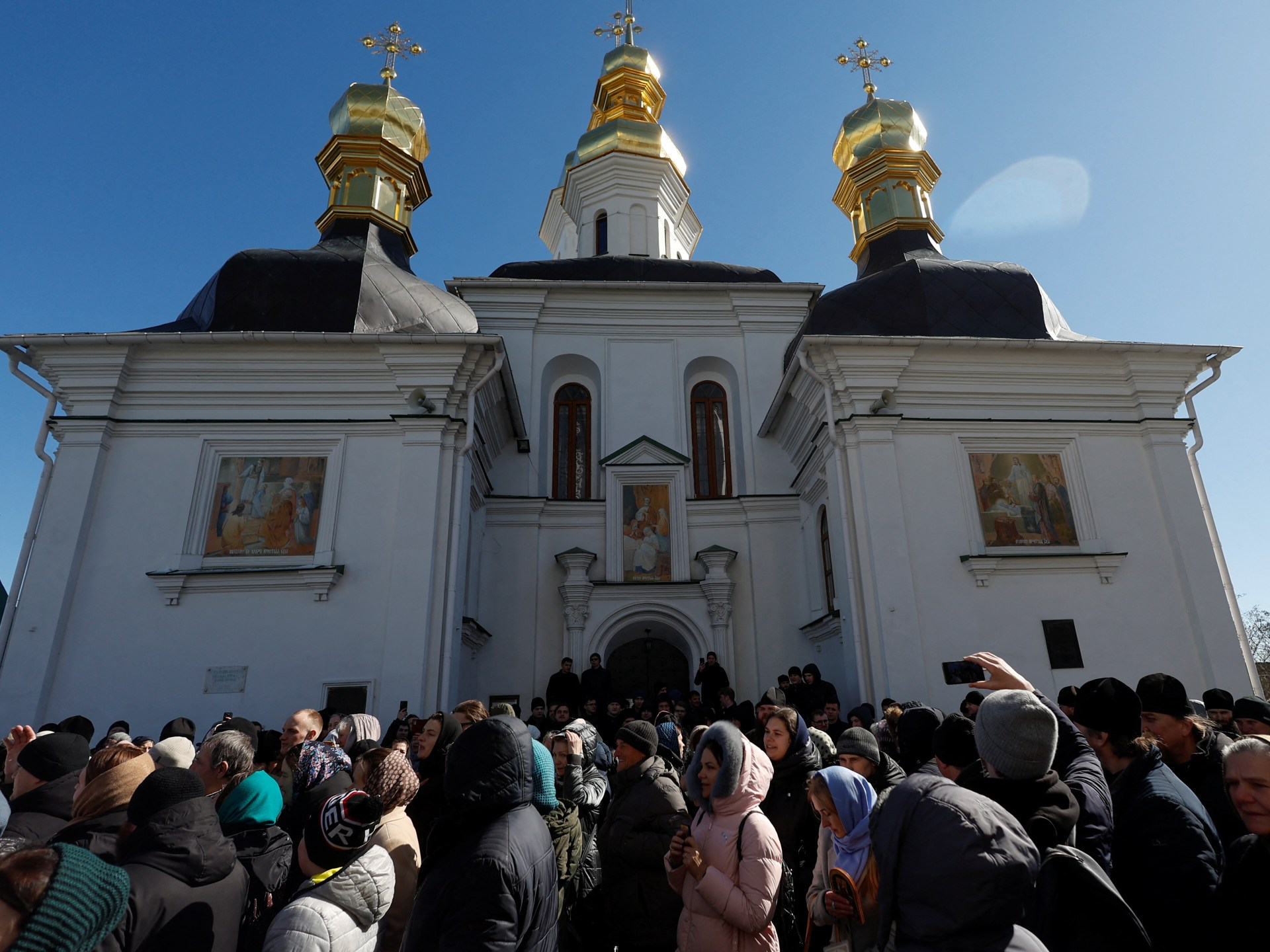 Van Rusland beschuldigde kerk verzet zich tegen ontruiming van klooster in Kiev |  Nieuws over de oorlog tussen Rusland en Oekraïne
