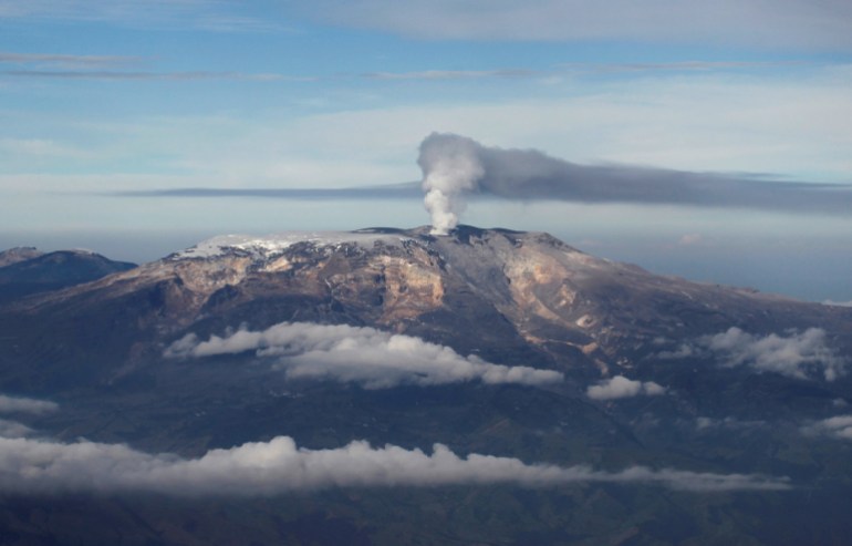 Kolombia meningkatkan tingkat ancaman terhadap gunung berapi Nevado del Ruiz yang mematikan |  Berita Gunung Berapi