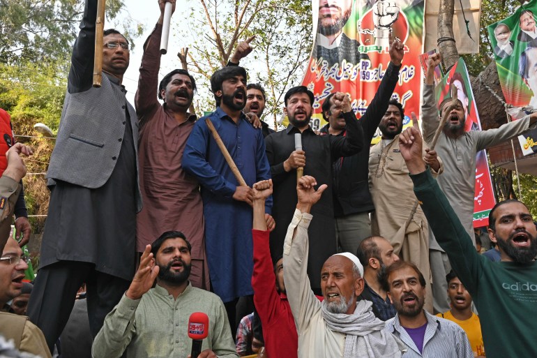 Imran Khan supporters 