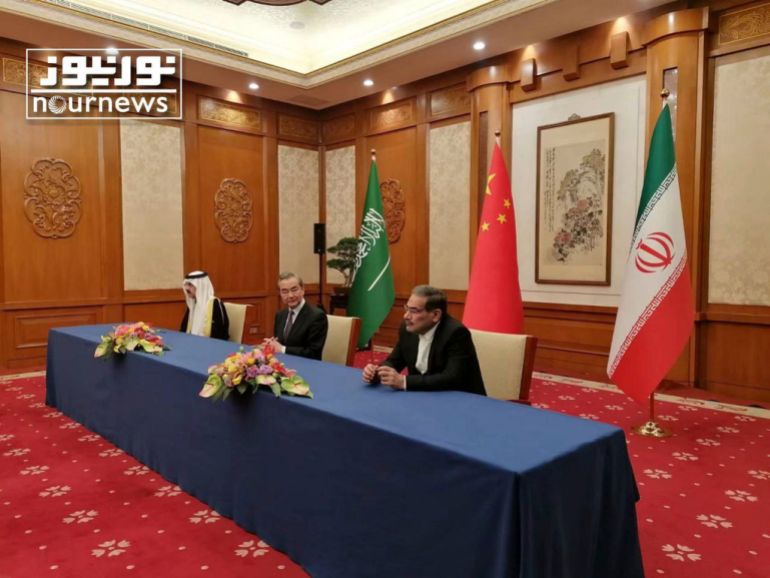 Iran Saudi Arabia China meeting