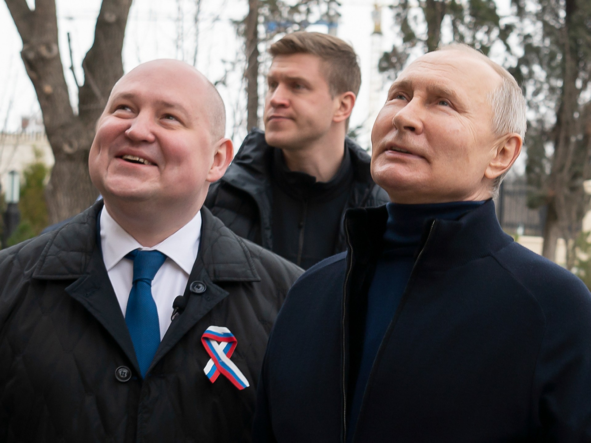 Poutine visite Mariupol occupé par la Russie en Ukraine |  Guerre russo-ukrainienne