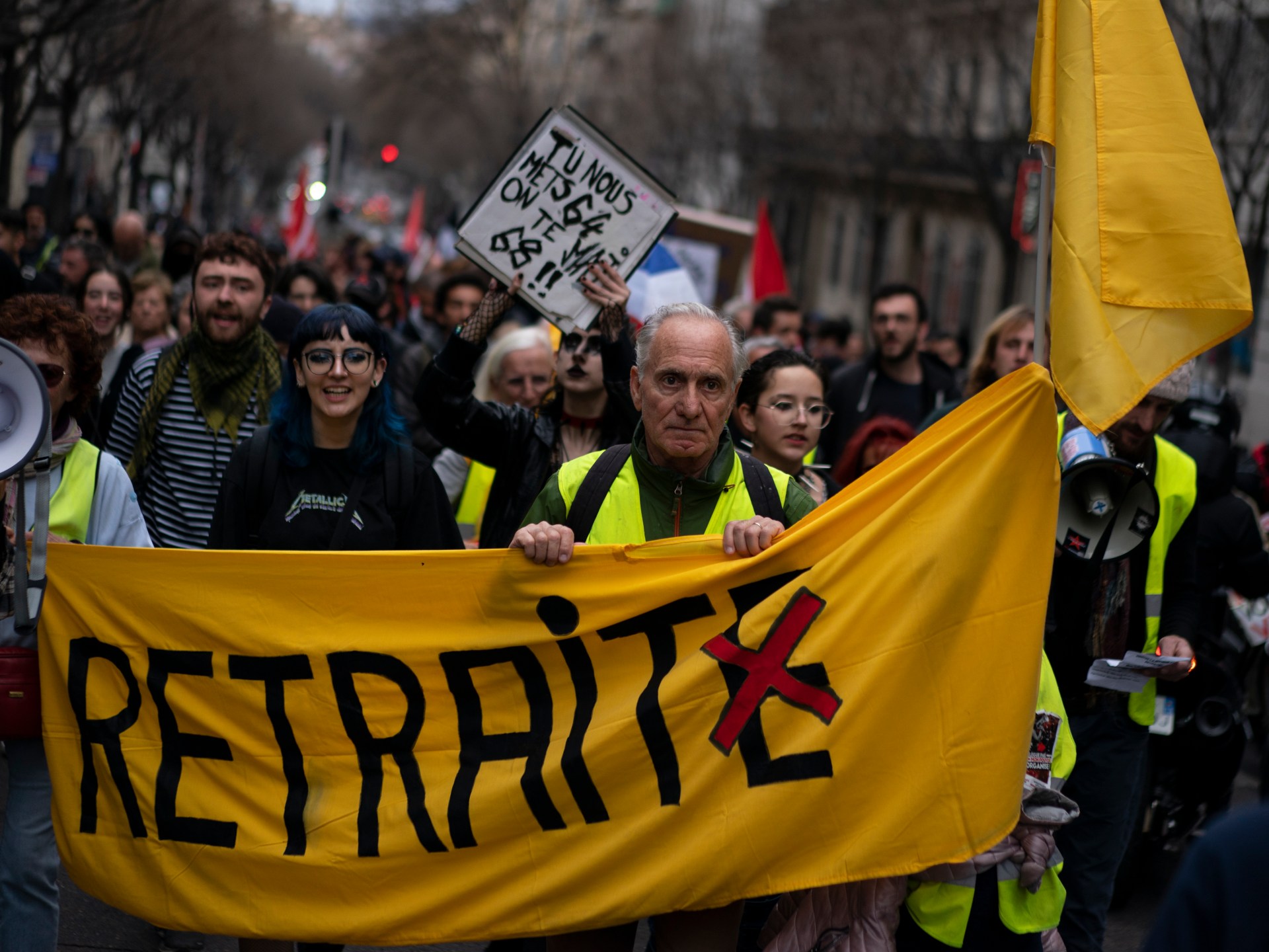 Protests held in France amid anger at Macron’s pension reform | Protests News