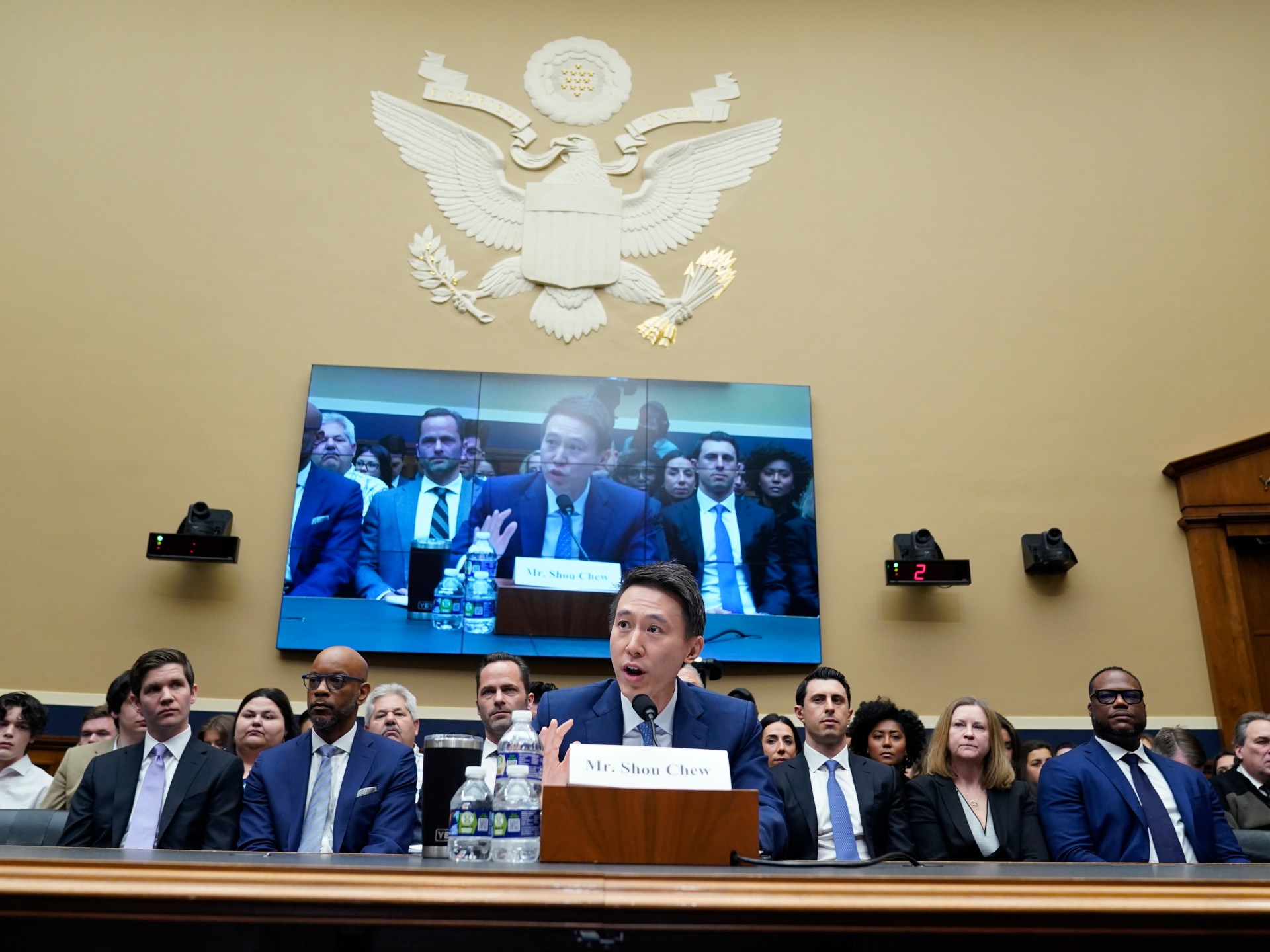 TikTok CEO faces off with US legislators in first public hearing | Technology News