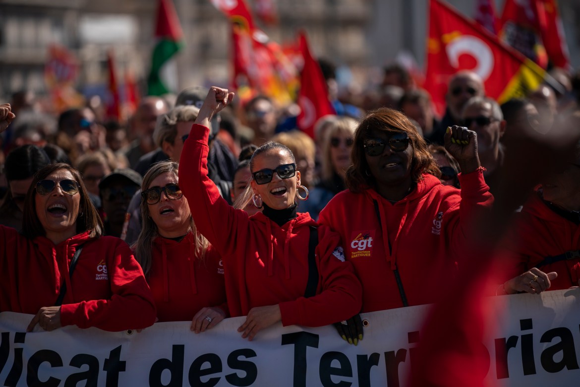 France pensions Protests