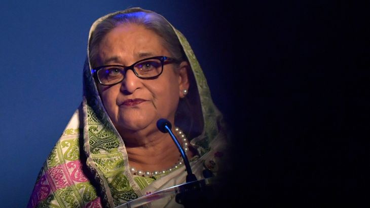 Bangladesh's Prime Minister Sheikh Hasina