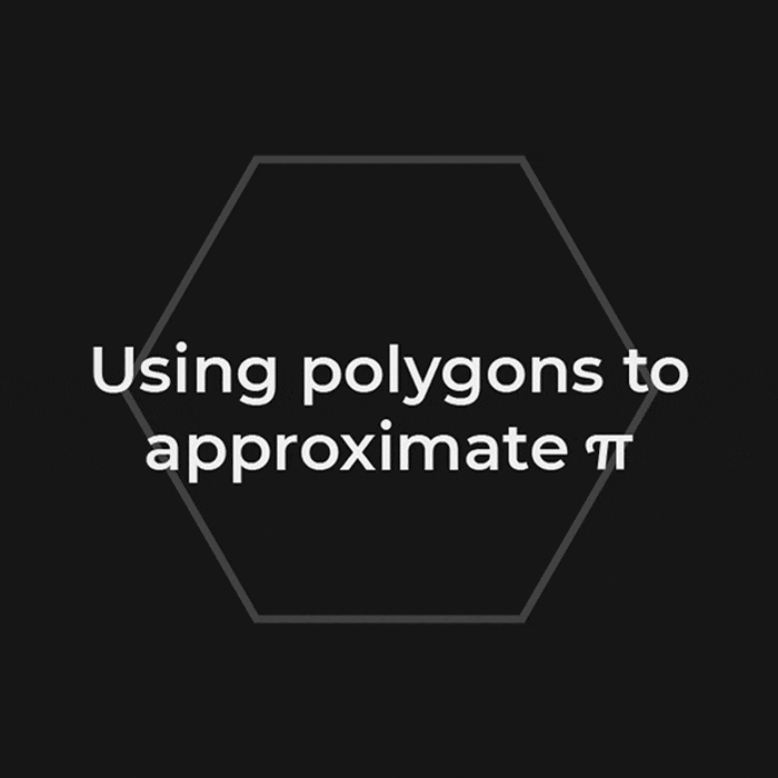 INTERACTIVE Polygons to calculate pi