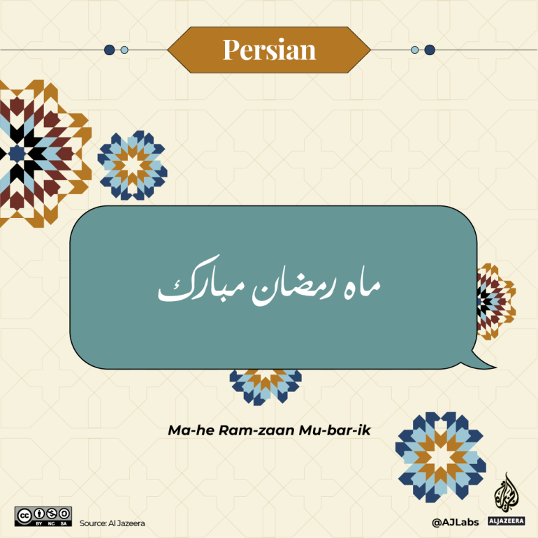 Interactive - Ramadan greetings -Persian