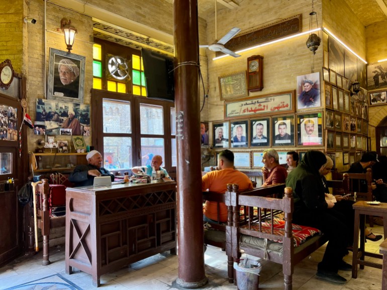 An old cafe in Mutannabi Street