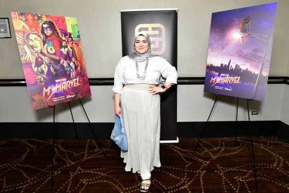 Shazia Mian attends the "Ms. Marvel" New York Gold House Event at AMC Lincoln Square Theater on June 08, 2022 in New York City.