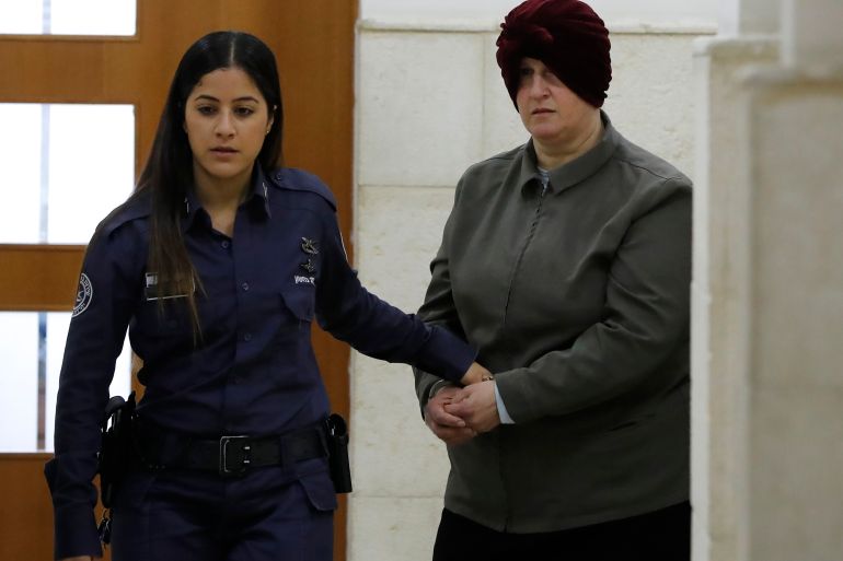 Malka Leifer, a former Australian school principal she arrives for his sentencing hearing at the District Court in Jerusalem