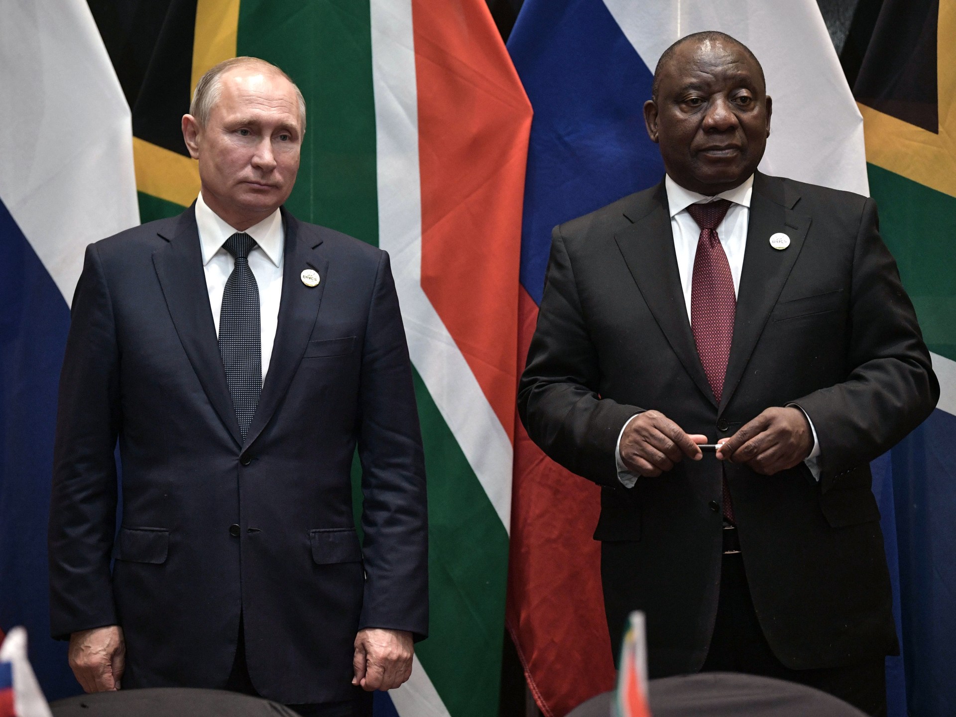 Sudáfrica rechaza acusaciones de EE.UU. de enviar armas a Rusia |  Noticias