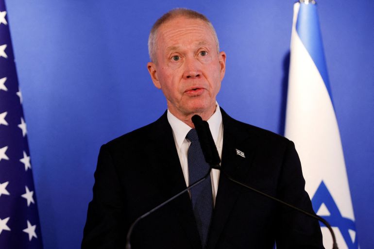 Ministro da Defesa de Israel, Yoav Gallant