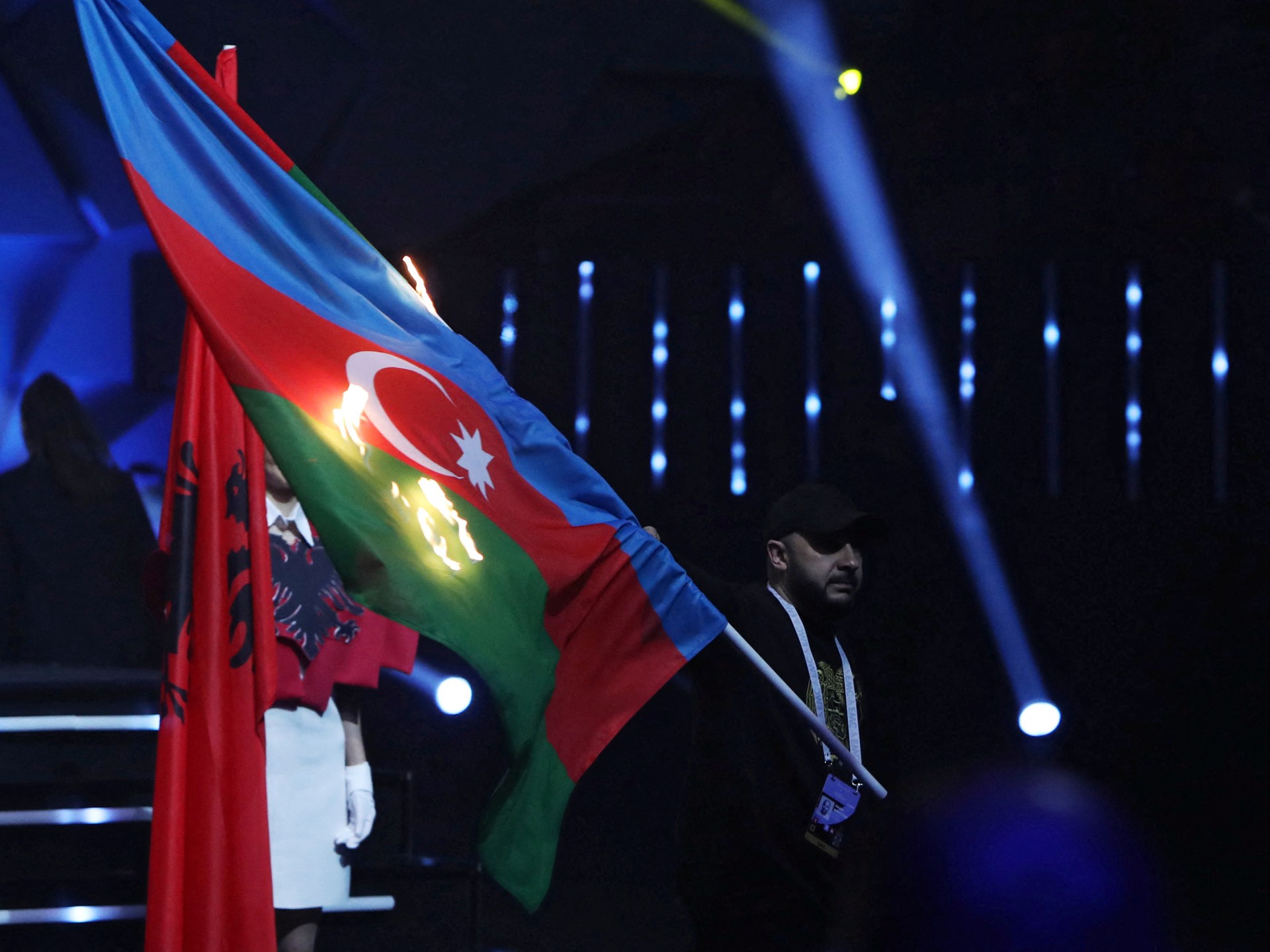 Azerbaijão critica queima de bandeira em evento de levantamento de peso na Armênia |  notícias esportivas