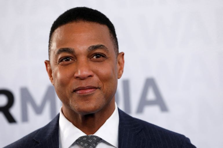 CNN television news anchor Don Lemon poses as he arrives at the WarnerMedia Upfront event in New York City