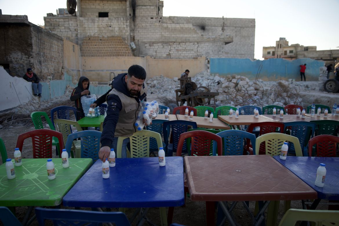 Ramadan in quake-hit Jindayris northern Syria