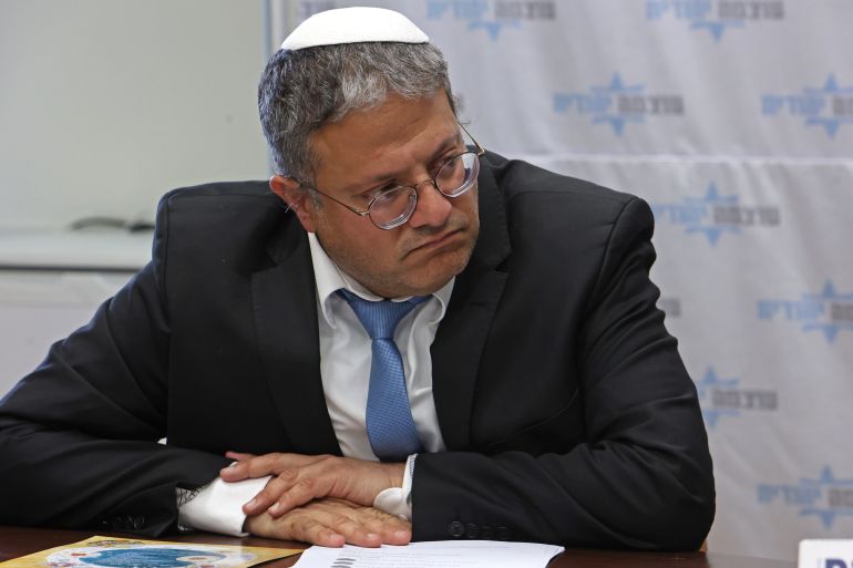 Il ministro israeliano della sicurezza nazionale Itamar Ben-Gvir