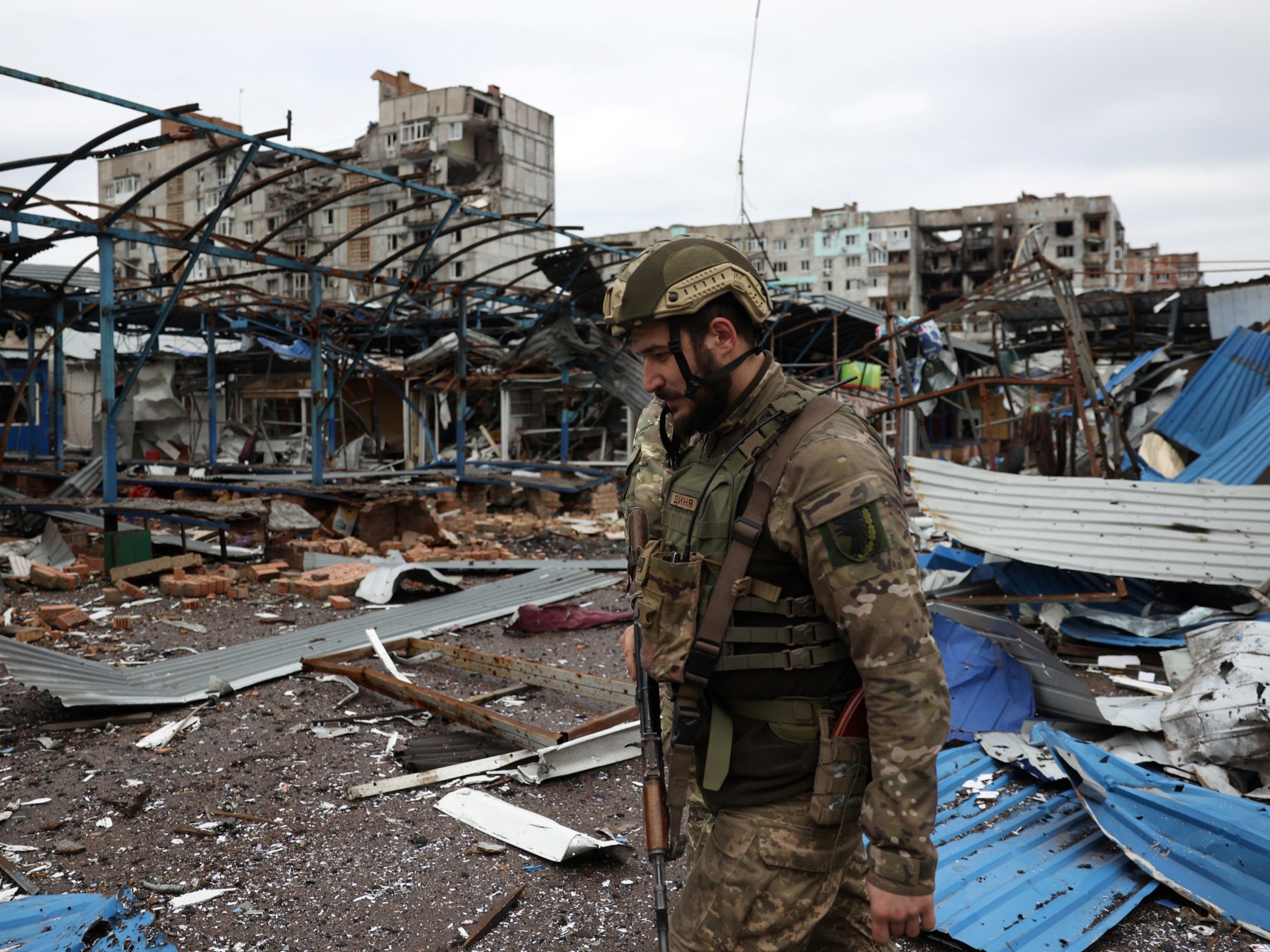 Foto: Pasukan Ukraina bertahan di Bakhmut yang hancur |  Berita perang Rusia-Ukraina